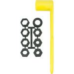 ATTWOOD PROP WRENCH SET FITS 17/32" TO 1 1/4" PROP NUTS