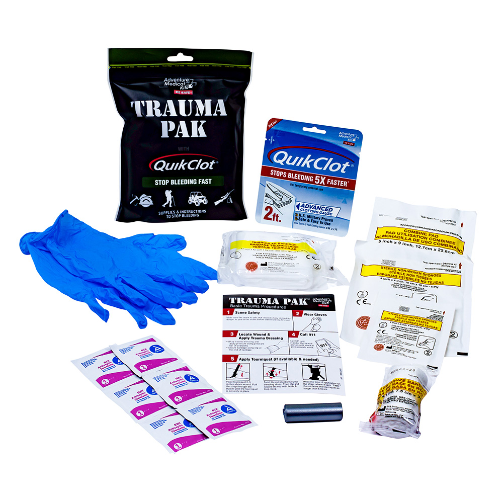 ADVENTURE MEDICAL TRAUMA PAK W/ QUICKCLOT KIT - Image 2