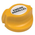 BEP EMERGENCY PARALLEL BATTERY KNOB YELLOW EASY FIT F/ 701
