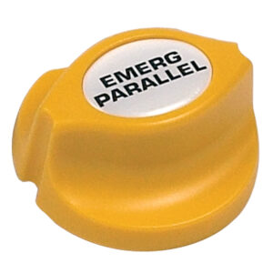 BEP EMERGENCY PARALLEL BATTERY KNOB YELLOW EASY FIT F/ 701