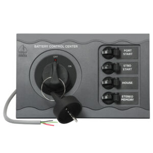 BEP BATTERY CONTROL CENTER F/ TWIN ENGINE REMOTE