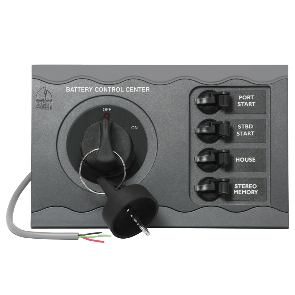 BEP BATTERY CONTROL CENTER F/ TRIPLE ENGINE REMOTE
