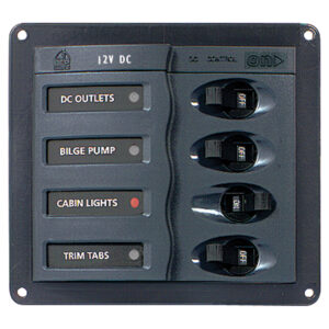 BEP CIRCUIT BREAKER PANEL - 4- WAY