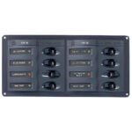 BEP DC PANEL - 8-WAY -  HORIZONTAL