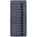 BEP DC PANEL - 12-WAY - NO  METER - VERTICAL