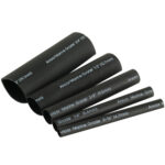 ANCOR HEAT SHRINK KIT 3" BLACK 20 - 2/0 AWG 8 PACK