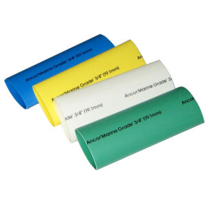 ANCOR HEAT SHRINK KIT 3" ASSORTED COLOR <18 AWG 4 PACK