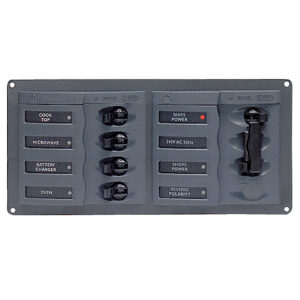BEP AC CIRCUIT BREAKER PANEL WITHOUT METERS 4 WAY PANEL 2