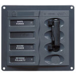BEP AC CIRCUIT BREAKER PANEL WITHOUT METERS 2DP AC230V