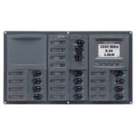 BEP AC CIRCUIT BREAKER PANEL WITH DIGITAL METERS 12SP 2DP