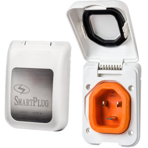 SMARTPLUG 30 AMP NON METALLIC INLET WHITE