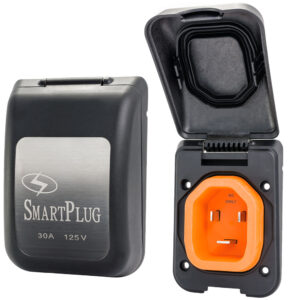 SMARTPLUG 30 AMP NON METALLIC INLET BLACK