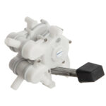 WHALE GUSHER FOOT OPERATED  GALLEY PUMP LEFT HANDED LEVER