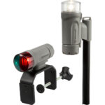 ATTWOOD CLAMP-ON PORTABLE LED LIGHT KIT MARINE GRAY