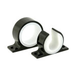 LEE'S SINGLE ROD RACK SET BRIGHT BLACK