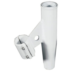 LEE'S CLAMP-ON ROD HOLDER WHT ALUMINUM VERTICAL PIPE SIZE #3