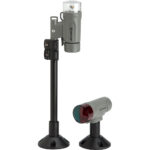 ATTWOOD SCREW/GLUE-ON PORTABLE TELESCOPING LED LIGHT KIT GRAY