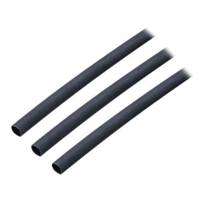 ANCOR HEAT SHRINK TUBING 3/16" X 3" BLACK 3 PACK 20-12 AWG