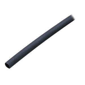 ANCOR HEAT SHRINK TUBING 3/16" X 48" BLACK 20-12 AWG