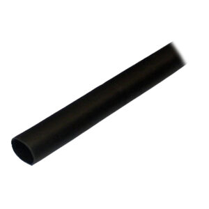 ANCOR HEAT SHRINK TUBING 1/2" X 48" BLACK 8-4 AWG