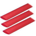 ANCOR HEAT SHRINK TUBING 3/4" X 3" RED 3 PACK 8-2/0 AWG