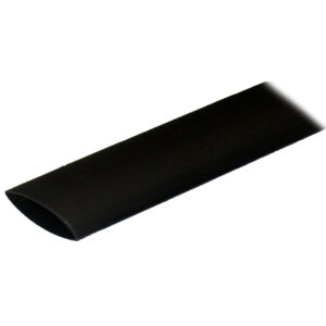ANCOR HEAT SHRINK TUBING 1" X 48" BLACK 2-4/0 AWG