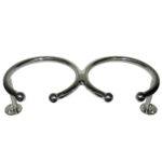 WHITECAP DOUBLE TOP MOUNT SS CUP HOLDER - BASE MOUNT