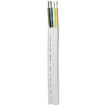 ANCOR FLAT TRAILER CABLE 100' 16/4 YELLOW,WHITE,GREEN,BROWN