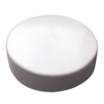 MONARCH WHITE FLAT PILING CAP 10"