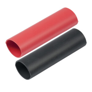 ANCOR HEAVY WALL HEAT SHRINK TUBING 1" X 3" RED/BLACK