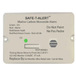 SAFE T ALERT 62 SERIES WHITE CARBON MONOXIDE 12V WITH RELAY