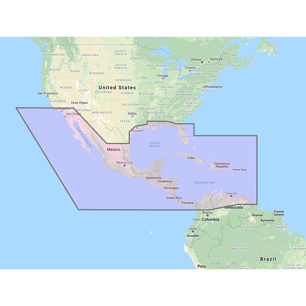 FURUNO CENTRAL AMERICA CARIBBEAN AND PART OF MEXICO