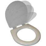 RARITAN SOFT CLOSE MARINE STYLE SEAT & COVER - WHITE