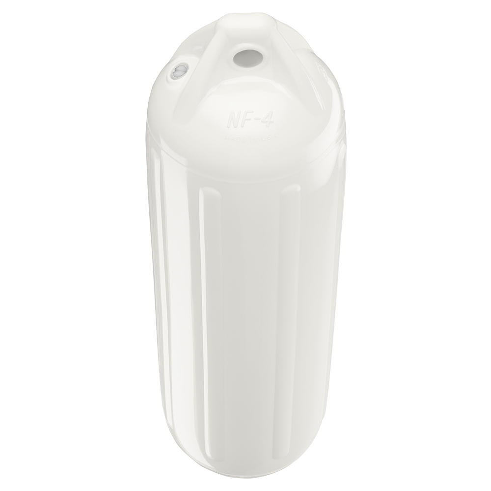 POLYFORM NF-4 HEAVY DUTY TWIN EYE FENDER 6.4" X 21.6" WHITE - Image 2