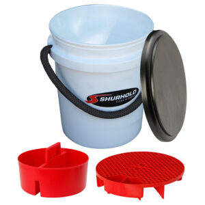 SHURHOLD 5 GALLON WHITE BUCKET KIT