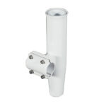 LEE'S CLAMP-ON ROD HOLDER WHT ALUM HORIZONTAL PIPE SIZE #4
