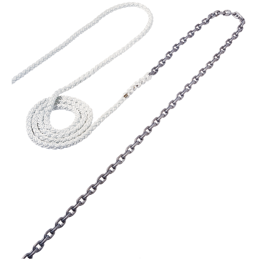 MAXWELL ANCHOR RODE 18' 5/16" CHAIN TO 200' 5/8" NYLON BRAID
