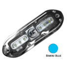 SHADOW-CASTER BIMINI BLUE 6  LED UNDERWATER LIGHT W/20 FT