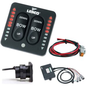 LENCO LED INDICATOR TWO-PIECE TACTILE SWITCH SINGLE ACTUATOR