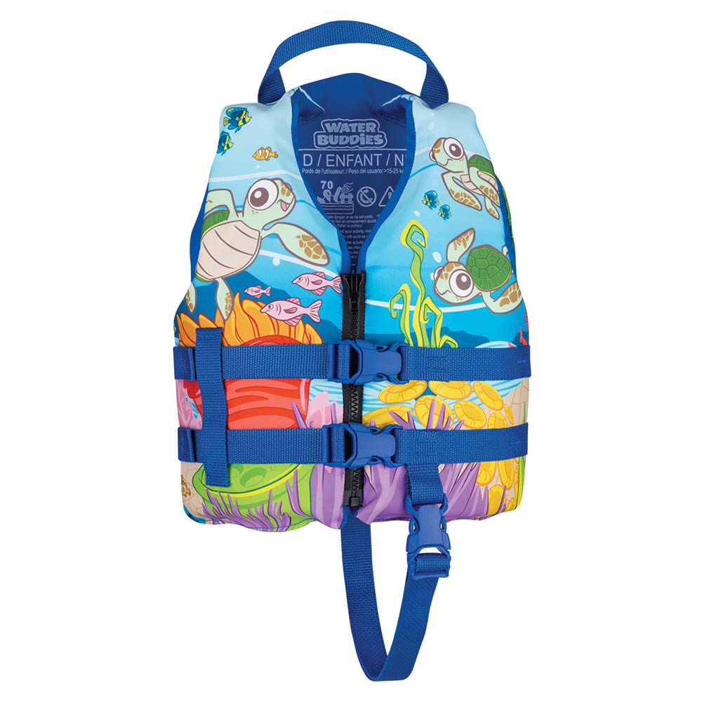 FULL THROTTLE CHILD WATER BUDDIES VEST TURTLE