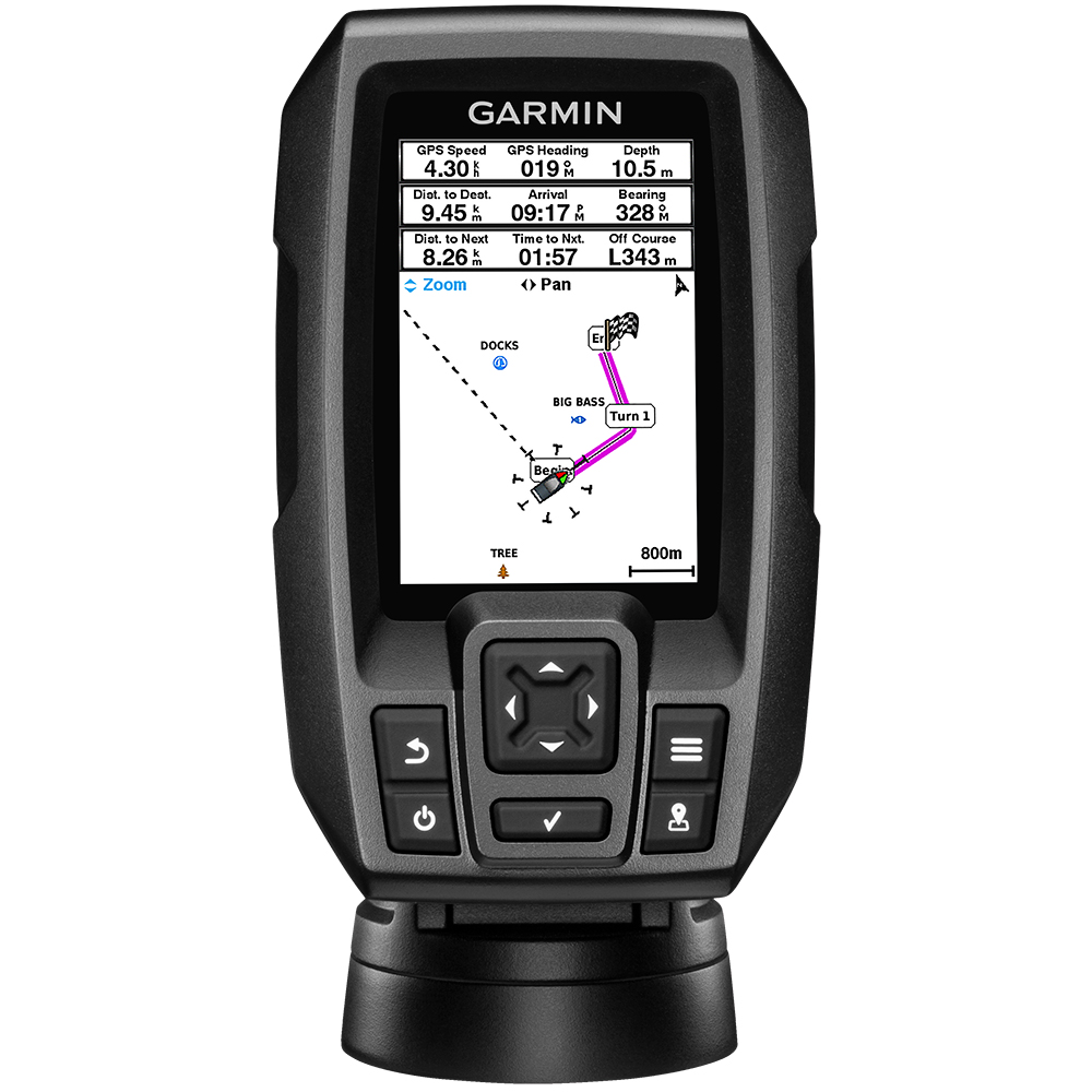 GARMIN STRIKER 4 FISHFINDER WORLDWIDE VERSION W/ 77/200KHZ