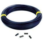 TIGRESS 100' OF 400 LB. TEST BLACK MONO