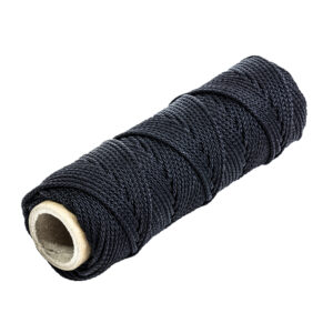 TIGRESS 100' OF 300 LB. BLACK NYLON BRAID