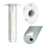 TIGRESS OVAL HEAD CLOSED BASE ROD HOLDER 15 DEG 9"