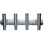 TIGRESS FOUR ROD ALUMINUM TRANSOM MOUNT ROD HOLDER