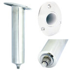 TIGRESS 3 HOLE SWIVEL 15 DEG ROD HOLDER OVAL HEAD 10-1/2"