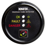 XINTEX P-1B-R PROPANE FUME DETECTOR, 1-CHANNEL, W/ SENSOR