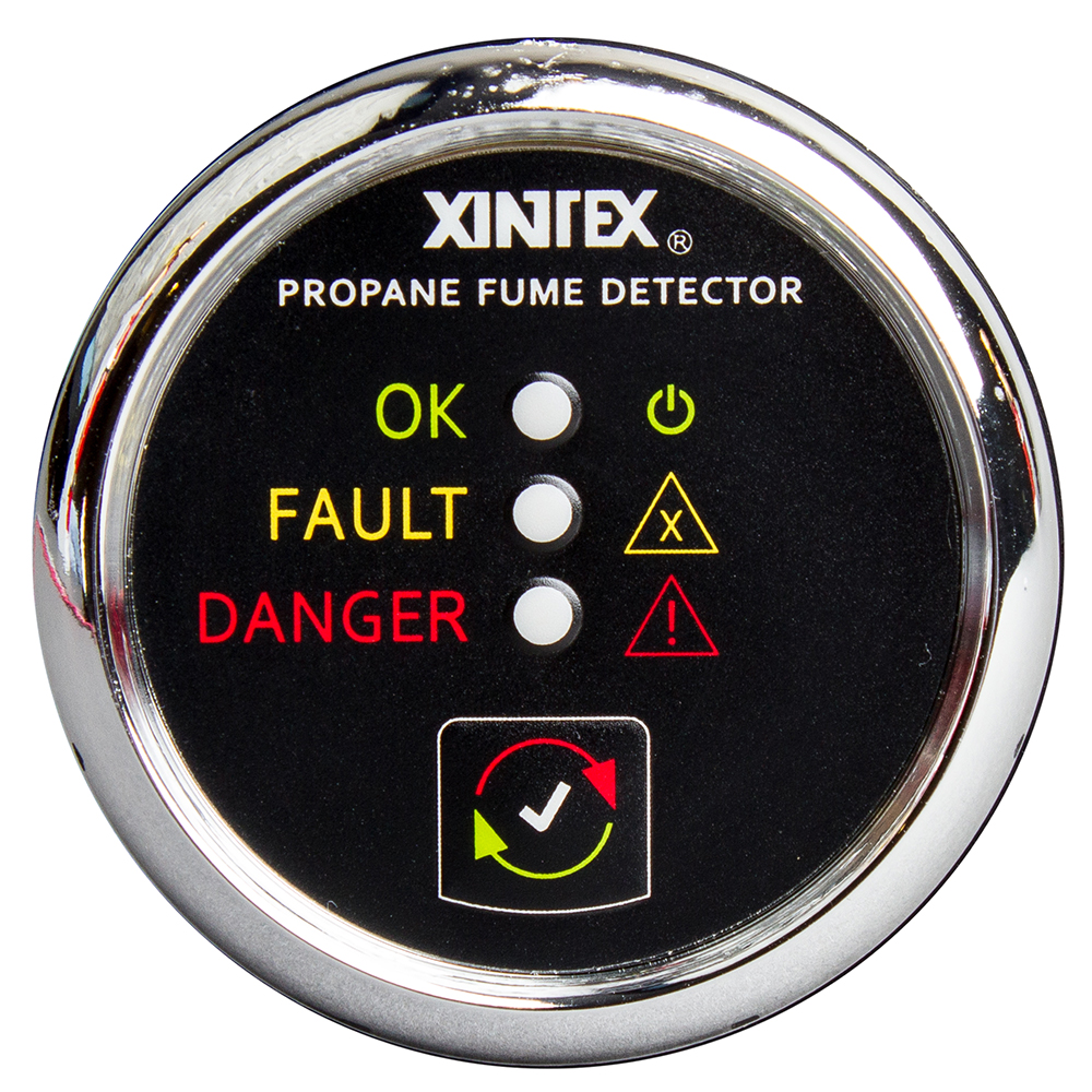 XINTEX P-1C-R PROPANE FUME DETECTOR, 1-CHANNEL, W/ SENSOR