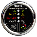 XINTEX P-1CS-R PROPANE FUME DETECTOR, 1-CHANNEL, W/ SENSOR