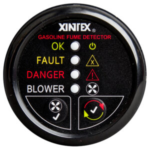 XINTEX G-1BB-R GASOLINE FUME DETECTOR, 1-CHANNEL, W/ BLOWER